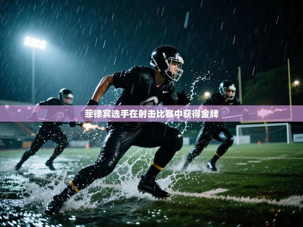 菲律宾选手在射击比赛中获得金牌  第1张